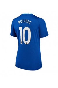 Fotbalové Dres Chelsea Christian Pulisic #10 Dámské Domácí Oblečení 2022-23 Krátký Rukáv